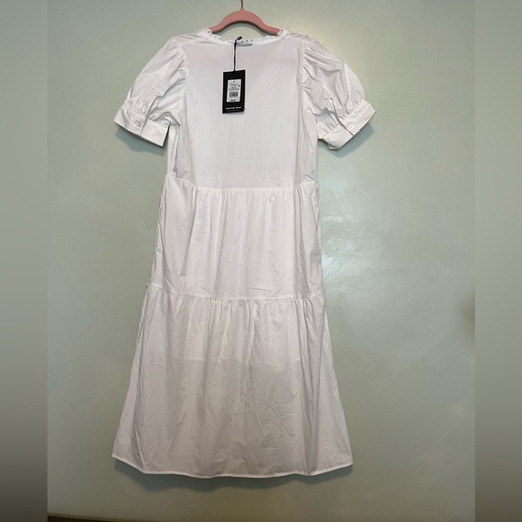 WhoWhatWear NWT Tiered Cotton Dress - Picture 2 of 6